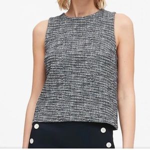 NWT Banana Republic Tweed Shell